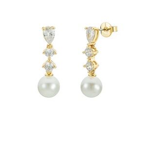Untamed Petals serenade earrings - gold